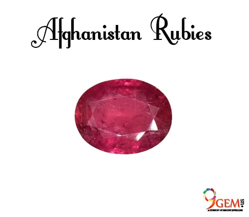 Rubies From Afghanistan